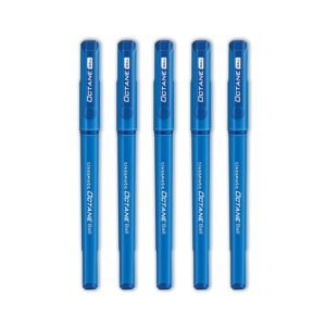 Alternative view of Classmate Octane- Blue Ball Pens (pack Of 5) | Smooth & Fast Writing Ball Pens | Comfortable To Hold & Write| School & Office Stationery| Work From Home Essentials