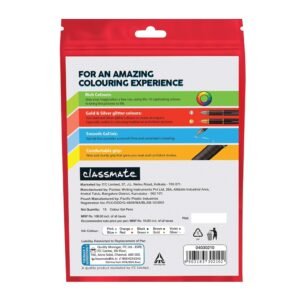 Alternative view of Classmate Octane Colour Burst-Multicolour Gel Pens (Pack of 20) | Gold & Silver Glitter Sparkle Pens|10 Colour Ink Shades for Art Lovers and Kids|Fun at Home Essentials