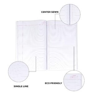 Alternative view of Classmate Origami Longbook - Single Line,272 X 167Mm, 172 Pages, Pack Of 12