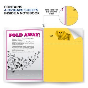 Alternative view of Classmate Origami Notebook - Unruled, 240 X 180mm, 120 Pages, Pack of 12