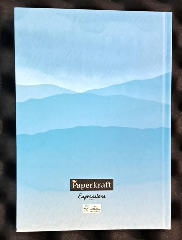 Classmate Paperkraft Signature Expressions Series | A5 Diary | Hard Cover | 176p | 80 GSM | Single Line - Assorted design