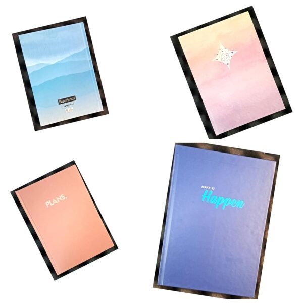 Classmate Paperkraft Signature Expressions Series | A5 Diary | Hard Cover | 176p | 80 GSM | Single Line - Assorted design - Image 5