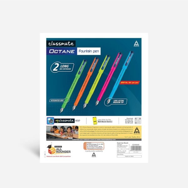 Classmate Practical Notebook - 26.5 X 21.5 cm, Hard Cover, 116 Pages, Single Line - Pack of 6 - Image 8