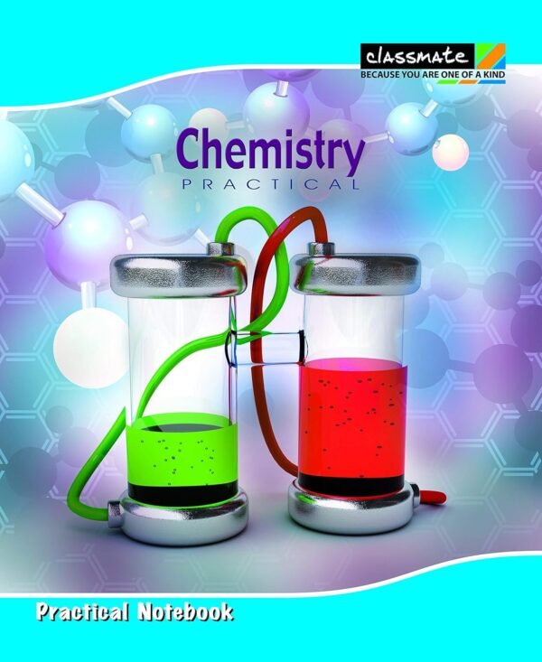 Classmate Practical Notebook - Chemistry, Hard Cover, 116 Pages, 265x215mm - Pack of 6