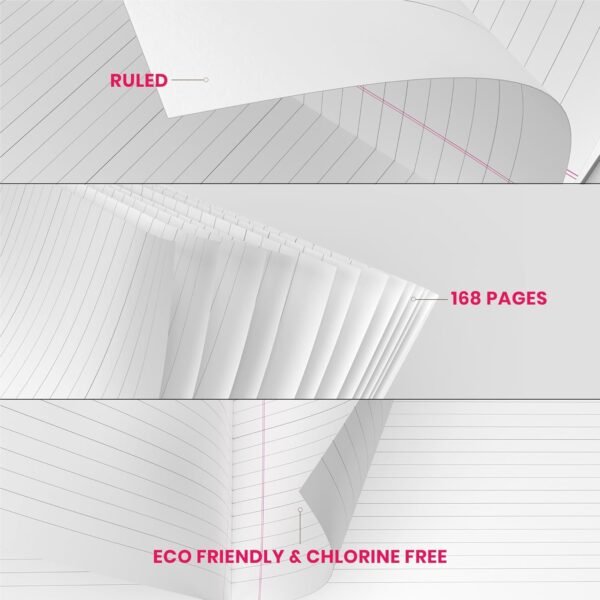 Classmate Practical Notebook - Chemistry, Hard Cover, 180 Pages, 280x220, Single Line/Blank (Pack of 6)