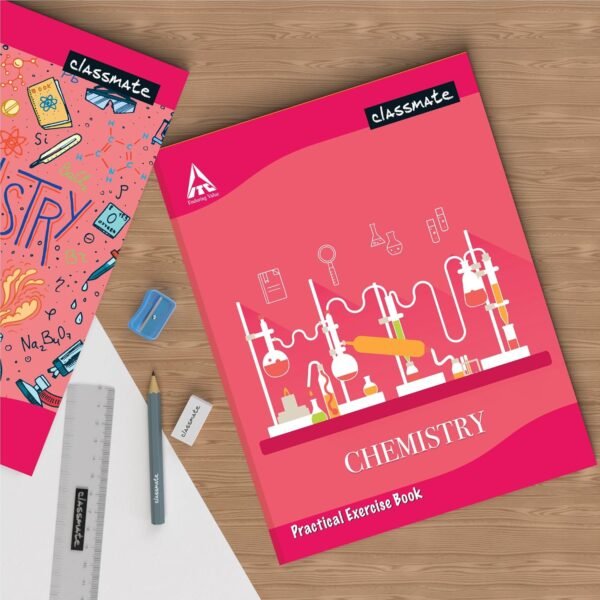 Classmate Practical Notebook - Chemistry, Hard Cover, 180 Pages, 280x220, Single Line/Blank (Pack of 6) - Image 7
