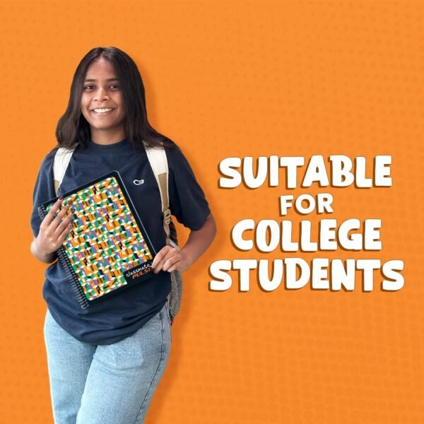 Classmate Premium 6 Subject Notebook - 203mm x 267mm, Soft Cover, 300 Pages, Single Line - Image 4
