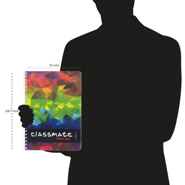 Classmate Premium 6 Subject Notebook - A4, Soft Cover, 300 Pages, Single Line - Image 6
