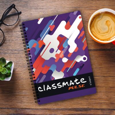 Classmate Premium 6 Subject Spiral Notebook - 203mm x 267mm…