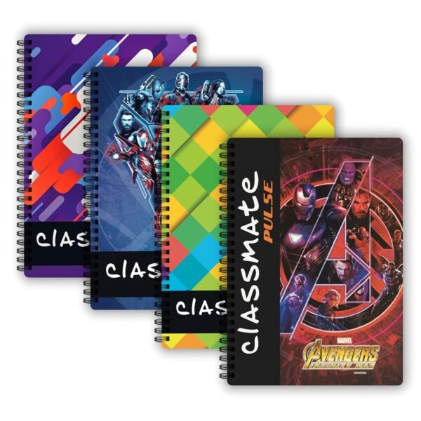 Classmate Pulse 1 Subject Notebook Pulse Single Line 5-Subject Notebook - 240mm x 180mm, 60GSM, 250 Pages - Image 2