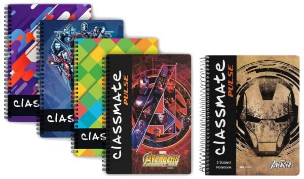 Classmate Pulse 1 Subject Notebook Pulse Single Line 5-Subject Notebook - 240mm x 180mm, 60GSM, 250 Pages - Image 6