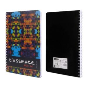 Alternative view of Classmate Pulse 6 Spiral Notebook - 297 mm x 210 mm, Soft Cover, 300 Pages, Unruled