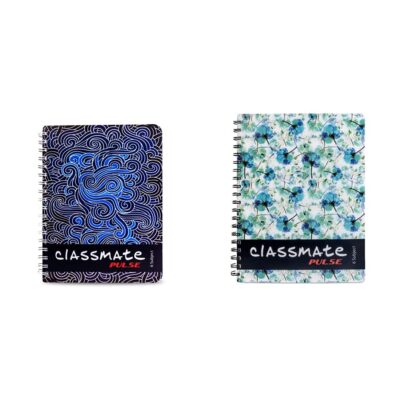 Classmate Pulse 6 Subject Notebook - Unruled, 300 Pages, Sp…