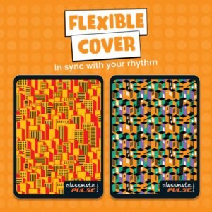 Alternative view of Classmate Pulse 6 Subject Notebook - Unruled, 300 Pages, Spiral Binding, 240mm*180mm