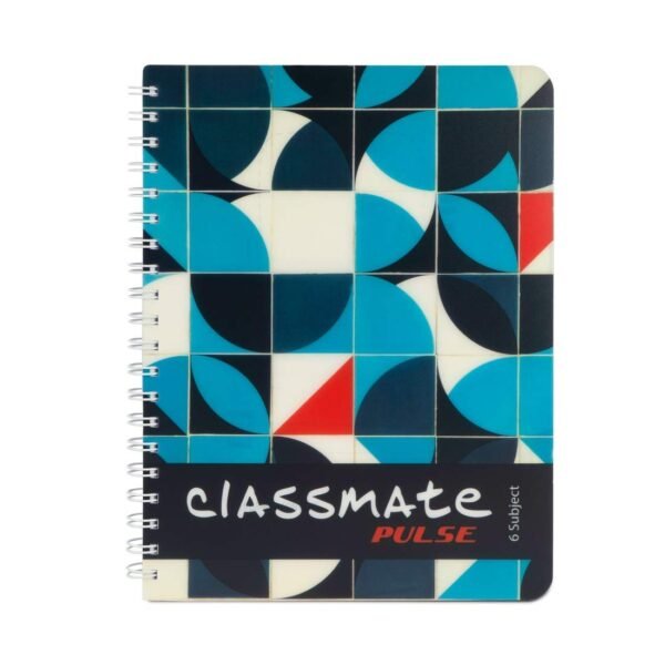 Classmate Pulse 6 Subject Notebook - Unruled, 300 Pages, Spiral Binding, 267mm*203mm - Image 5