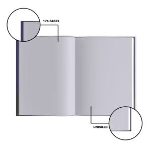 Alternative view of Classmate Pulse A5 Notebook | Flexi-Bound Hard Cover Notebook | 176 Pages | 80GSM Natural Shade Paper | Unruled | 8 Special Pages Inside |Ideal for Personal and Professional Use