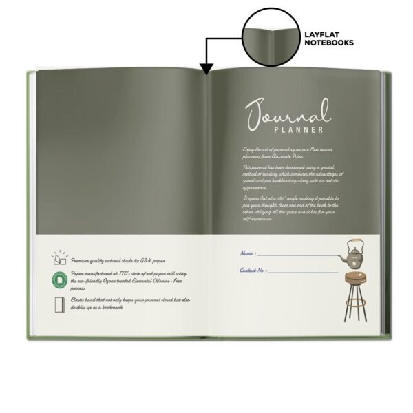 Classmate Pulse A5 Notebook | Flexi-Bound Hard Cover Notebook | 176 Pages | 80GSM Natural Shade Paper | Unruled | 8 Special Pages Inside |Ideal for Personal and Professional Use - Image 6