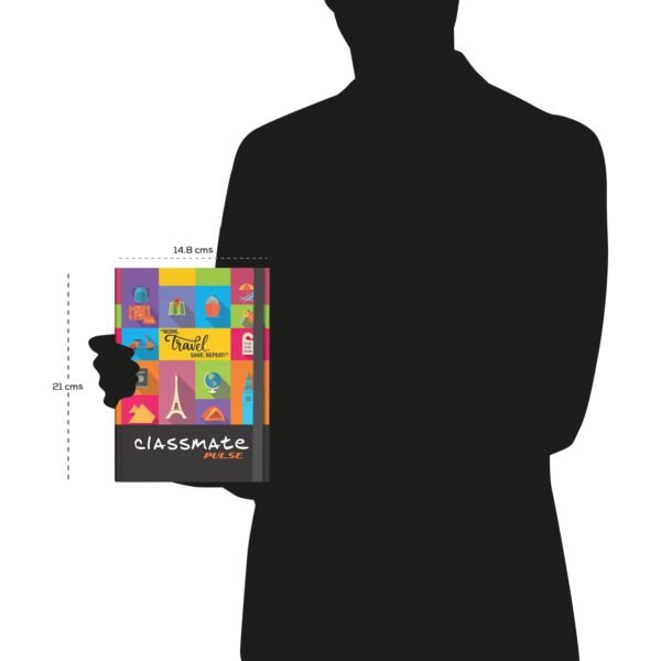 Classmate Pulse A5 Notebook | Flexi-Bound Hard Cover Notebook | 176 Pages | 80GSM Natural Shade Paper | Unruled | 8 Special Pages Inside |Ideal for Personal and Professional Use - Image 7