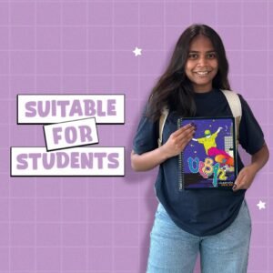 Classmate Pulse Long Book - 180 Pages | Single Line | 29.7cm x 21.0cm | Wiro Binding | Pack of 3 Notebooks | Ruled Long Size Notebook for Students