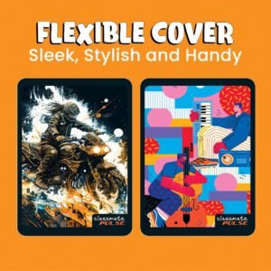 Classmate Pulse Notebook - 180 Pages | Unruled | 29.7cm x 21.0cm | Spiral Bound Notebook | Soft Cover | Pack of 1