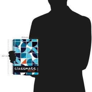 Classmate Pulse Notebook - 267 X 203, 300 Pages, Unruled, Wiro binding