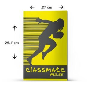 Alternative view of Classmate Pulse PP Cover Longbooks, A4 size, Single Line, 140 Pages (Pack of 6)