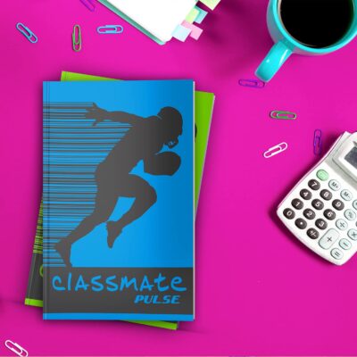 Classmate Pulse PP Cover Longbooks,A4 size, Unruled,140 Pag…