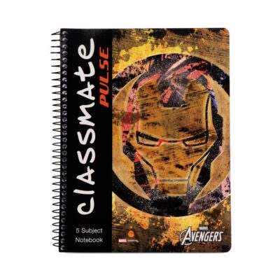 Classmate Pulse Single Line 5 Subject Notebook and Classmat…
