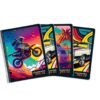Classmate Pulse Single Subject Spiral Notebook - Pack of 4 | Single Line | 180 Pages | 24.0cm x 18.0cm | Attractive Cover Designs | Soft Cover | Notebooks for College Students