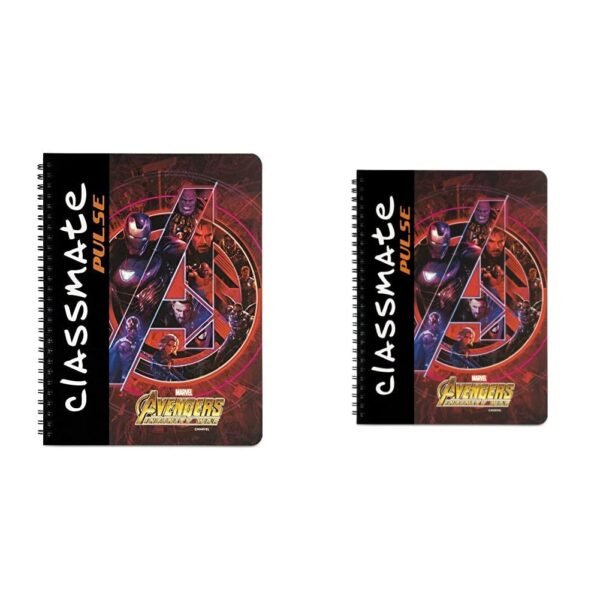 Classmate Pulse Spiral Notebook - 240 Mm X 180 Mm, Soft Cover, 180 Pages, Unruled & Classmatepulse Notebook - Single Line, 180 Pages, Spiral Binding, 240Mm X 180Mm - Image 7