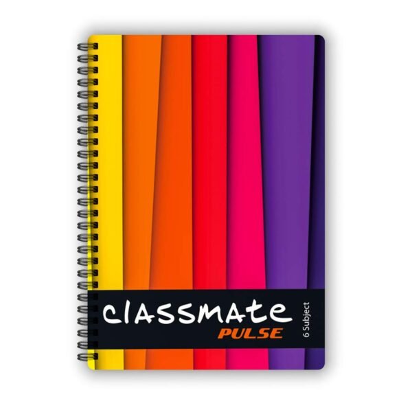Classmate Pulse Spiral Notebook - Single line, 300 Pages, Wiro, 240mm x 180 mm - Image 5