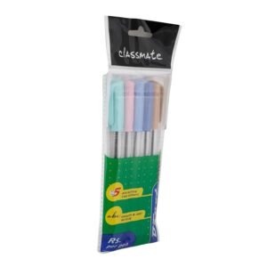 Alternative view of Classmate Roller Ball Pen - Blue (Pack of 5)