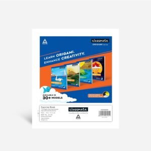 Classmate Short Notebook - Soft Cover, 172 Pages, 190x155mm, Single Line - Pack of 12