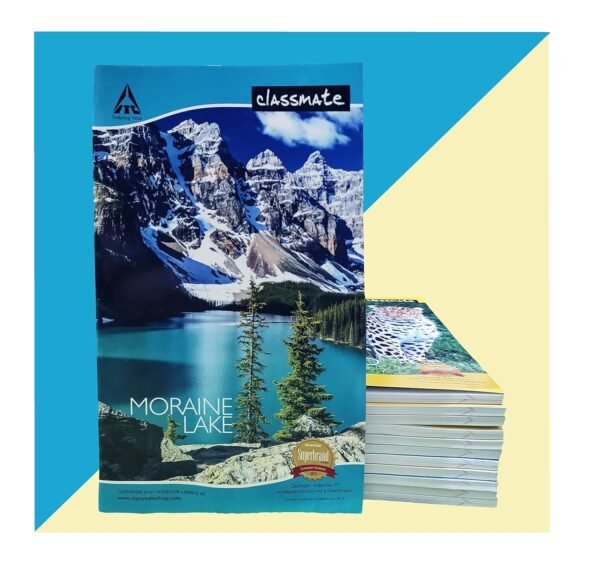 Classmate Single line Softcover 172pages Regular Notebook , 27.2cm x 16.7cm , pack of 6 - Image 2