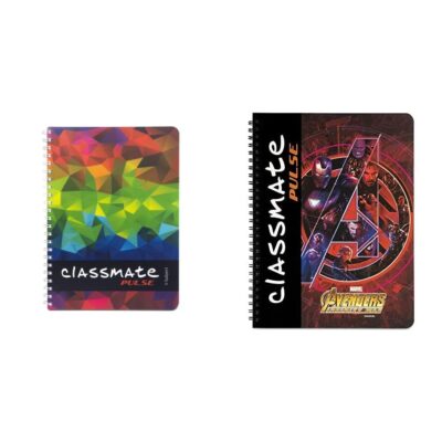 Classmate Soft Cover 6 Subject Spiral Binding Notebook, Sin…