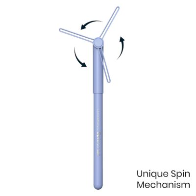 Classmate Spin Ball Pen- Blue (Pack of 10)|Attractive Paste…