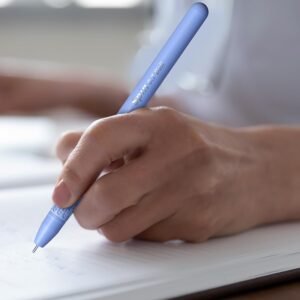 Alternative view of Classmate Spin Ball Pen- Blue (Pack of 10)|Attractive Pastel Shades for Boys & Girls|Smooth Writing Ball Pen|Fidgeting Clip Design Functionality|Long Tip for Comfortable Writing