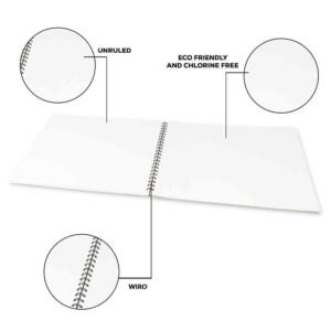 Alternative view of Classmate Wiro Sketch Book A3 100 Pages 420 x 297 Unruled