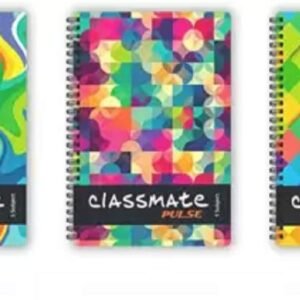 Alternative view of Classmate designer A4 Notebook RULED 250 Pages (Multicolor, Pack of 3)