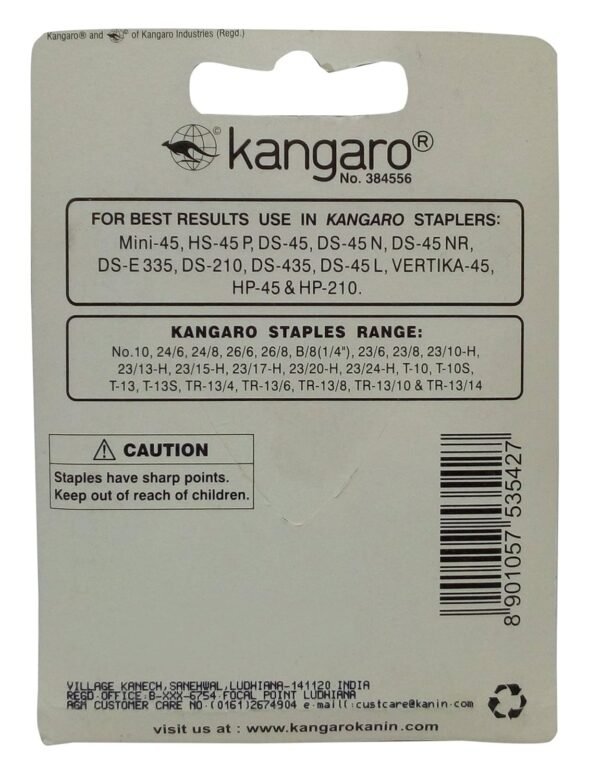 Kangaro 24/6-1M Staples - Pack of 2 - Image 2