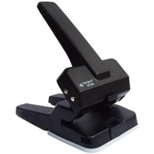 Kangaro Desk Essentials DP-800 2 Hole Metal Classic Heavy Duty Paper Punch | Removable Chip Tray With Durable Steel Consecution | Color May Vary, Pack Of 1