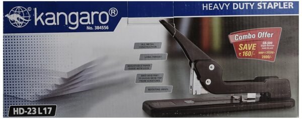 Kangaro HD-23L17 Heavy Duty Stapler - Image 2