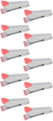 Kangaro Manual Staplers, 4 inches x 1 inch x 4 inches, Set …