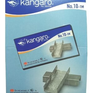 Alternative view of Kangaro Staple Pin No 10-1M Use for School, Offices, Home, Colleges, and Many More, (Pack of 40 Box) Blue Color Packing Original