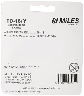 Kangaro TD 18 Y Tape Dispenser