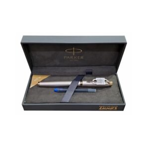 Alternative view of PARKER IM Monochrome Champagne Trim Fountain Pen – Medium Nib