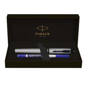 Alternative view of Parker Ambient Dark Grey |Black Metal Trim |Roller Ball Pen
