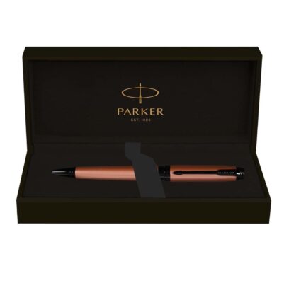 Parker Ambient Rose Gold |Black Metal Trim |Ball Pen