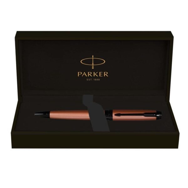 Parker Ambient Rose Gold |Black Metal Trim |Ball Pen
