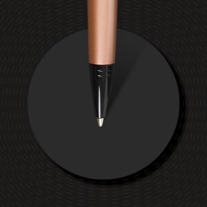 Alternative view of Parker Ambient Rose Gold |Black Metal Trim |Ball Pen